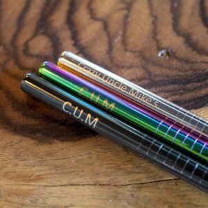 Crazy Uncle Mike's CUM straws